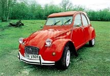 Citroen 2CV. Фото с сайта www.autoexpress.co.uk