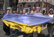 Первомайская акция на Тверской. Фото Андрея Новичкова/Грани.Ру