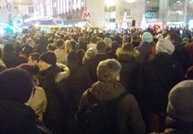 Митинг против платных парковок. Москва, Пушкинская, 15.12.2015. Фото Юрия Тимофеева/Грани.Ру