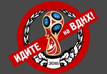 Баннер против фан-зоны на Воробьевых горах