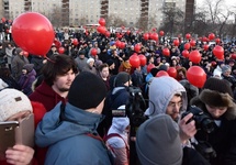 Екатеринбург: митинг против отмены прямых выборов мэра. Фото: e1.ru