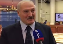 Александр Лукашенко. Кадр "России-1"