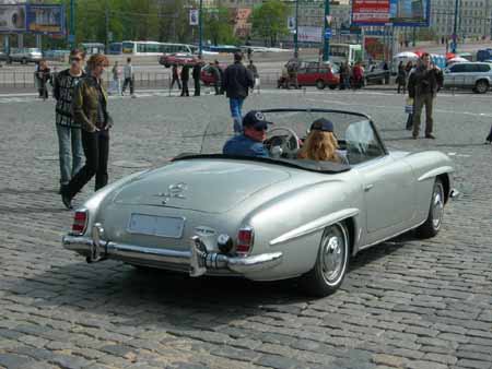 Mercedes Classic Day. Фото: Леонид Кочетков